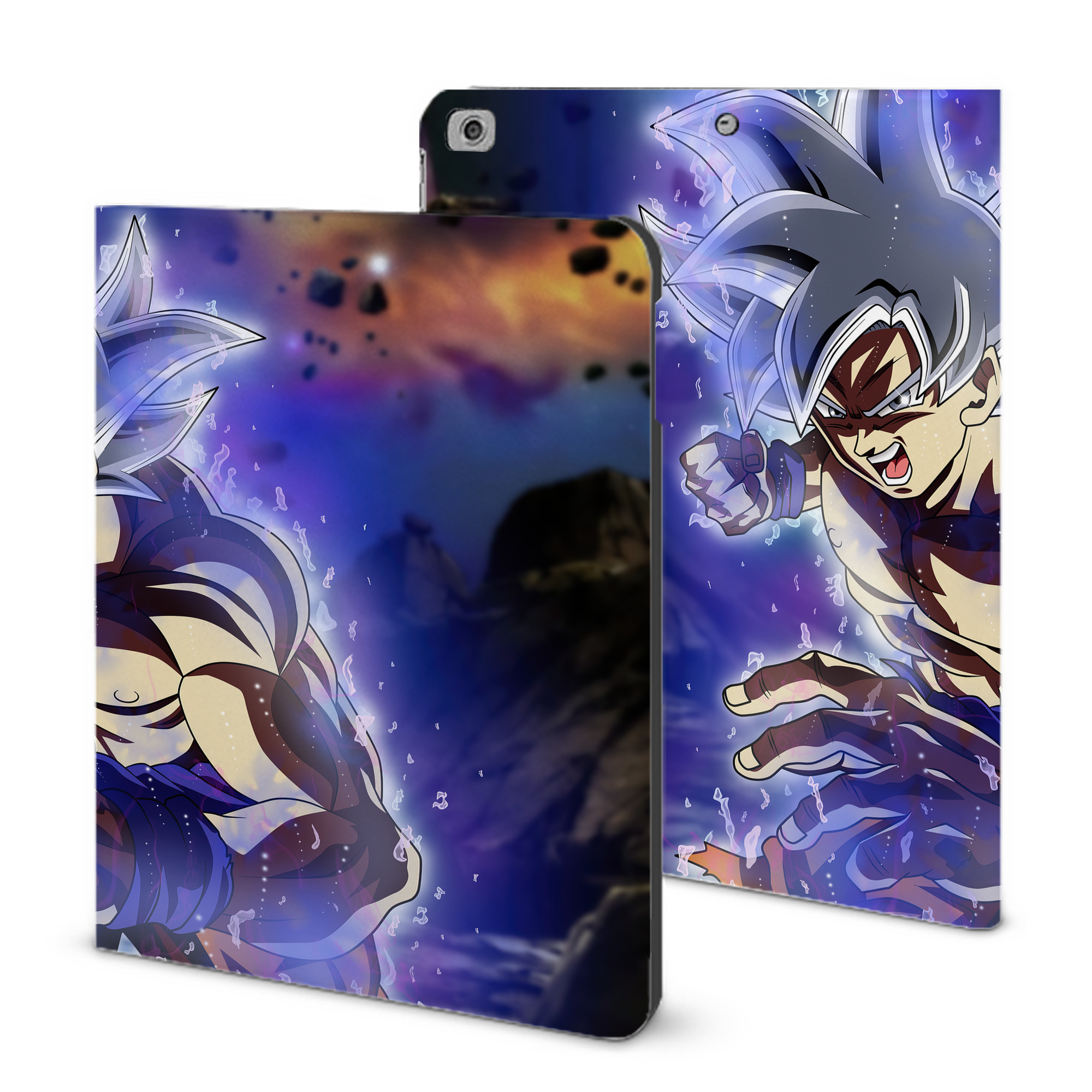 （画像用） ドラゴンボール DRAGON BALL IPad ケース ブック型 PUレザー TPU 耐衝撃 軽量 薄型 ペン収納なし 全面保護 IPad 各モデル対応